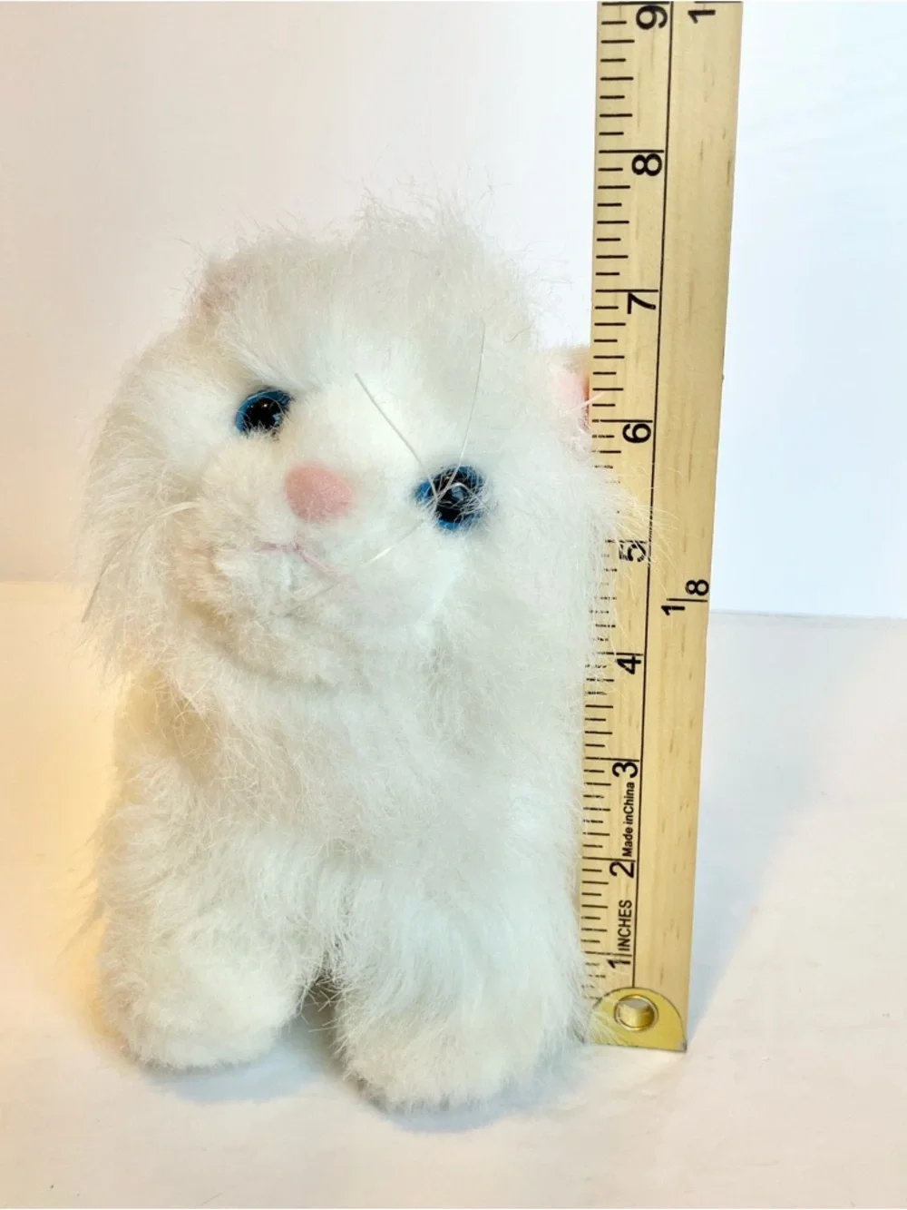Ganz Webkinz HM110 PERSIAN‎ CAT White Plush Kitty Cat Stuffed Animal NO CODE